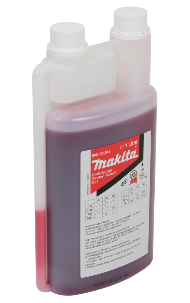 1 Liter Makita 2-Takt-Motoröl 1