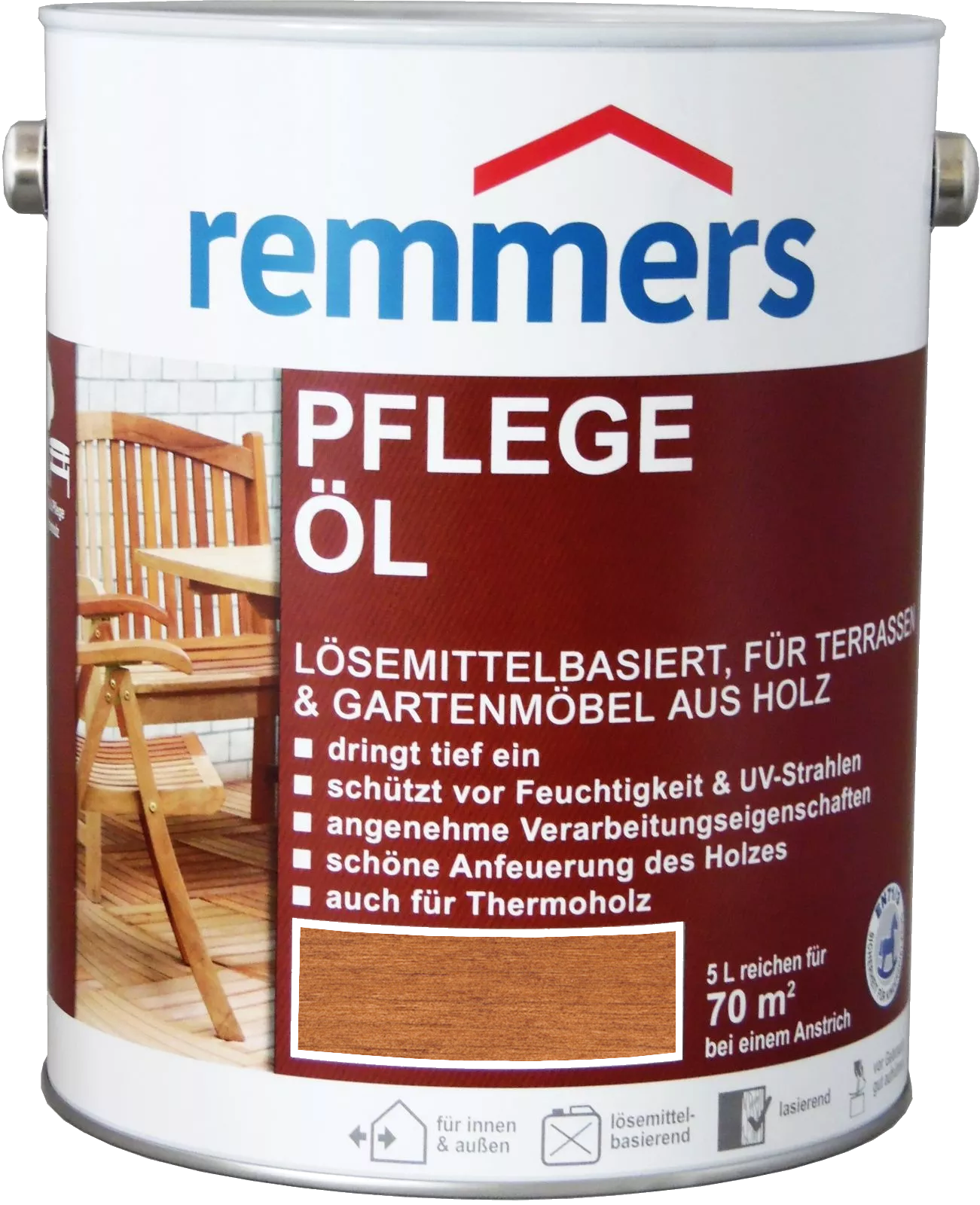 2,5L Remmers Pflege-Öl Teak