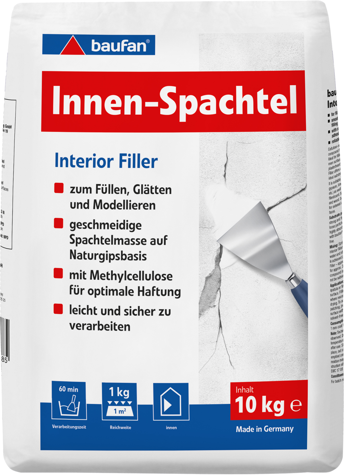 10kg Baufan Innenspachtel