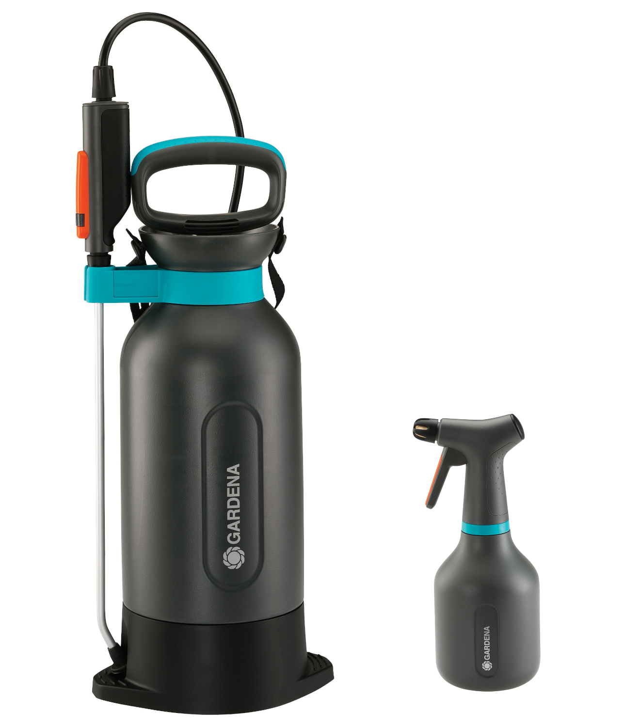 GARDENA Drucksprüher 5 L Comfort + Pumpsprüher 0,75 L - Aktion