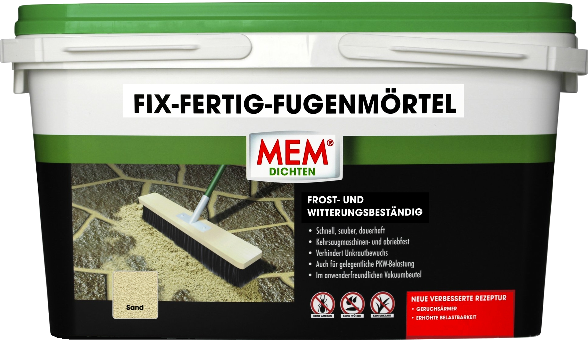 25kg MEM Fix-Fertig-Fugenmörtel sand