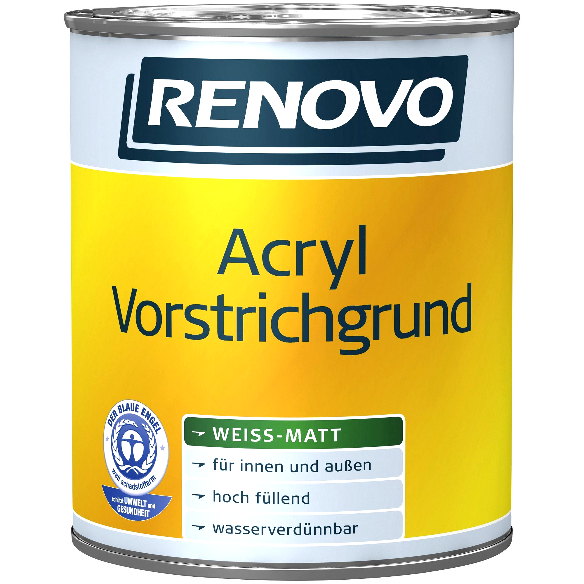 375ml Renovo Acryl Vorstrichgund weiß