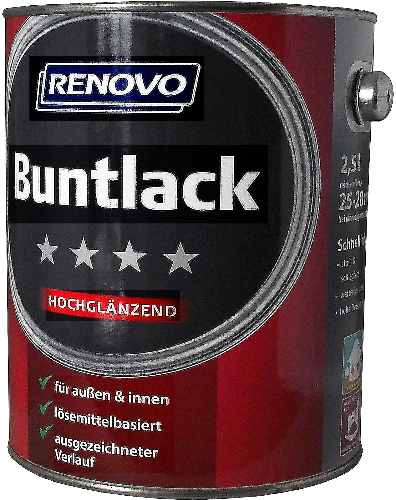 2,5L Renovo Hochglanzlack weiss Nr.0095