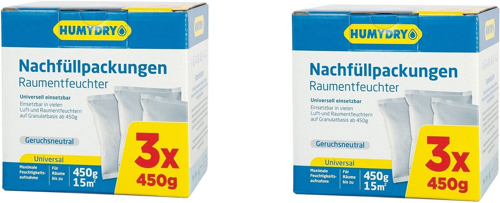 6er-Set HUMYDRY® Nachfüllpackungen 450g