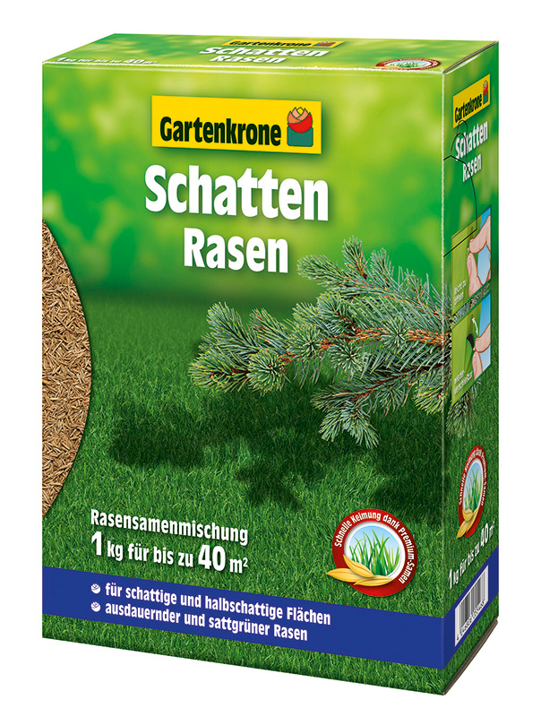 Gartenkrone Schattenrasen 1kg