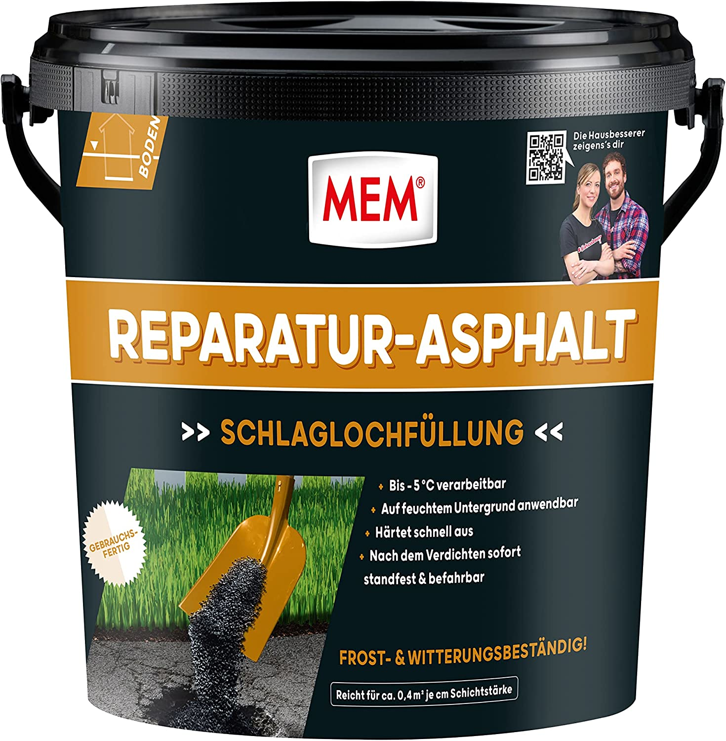 10kg MEM Reparatur Asphalt