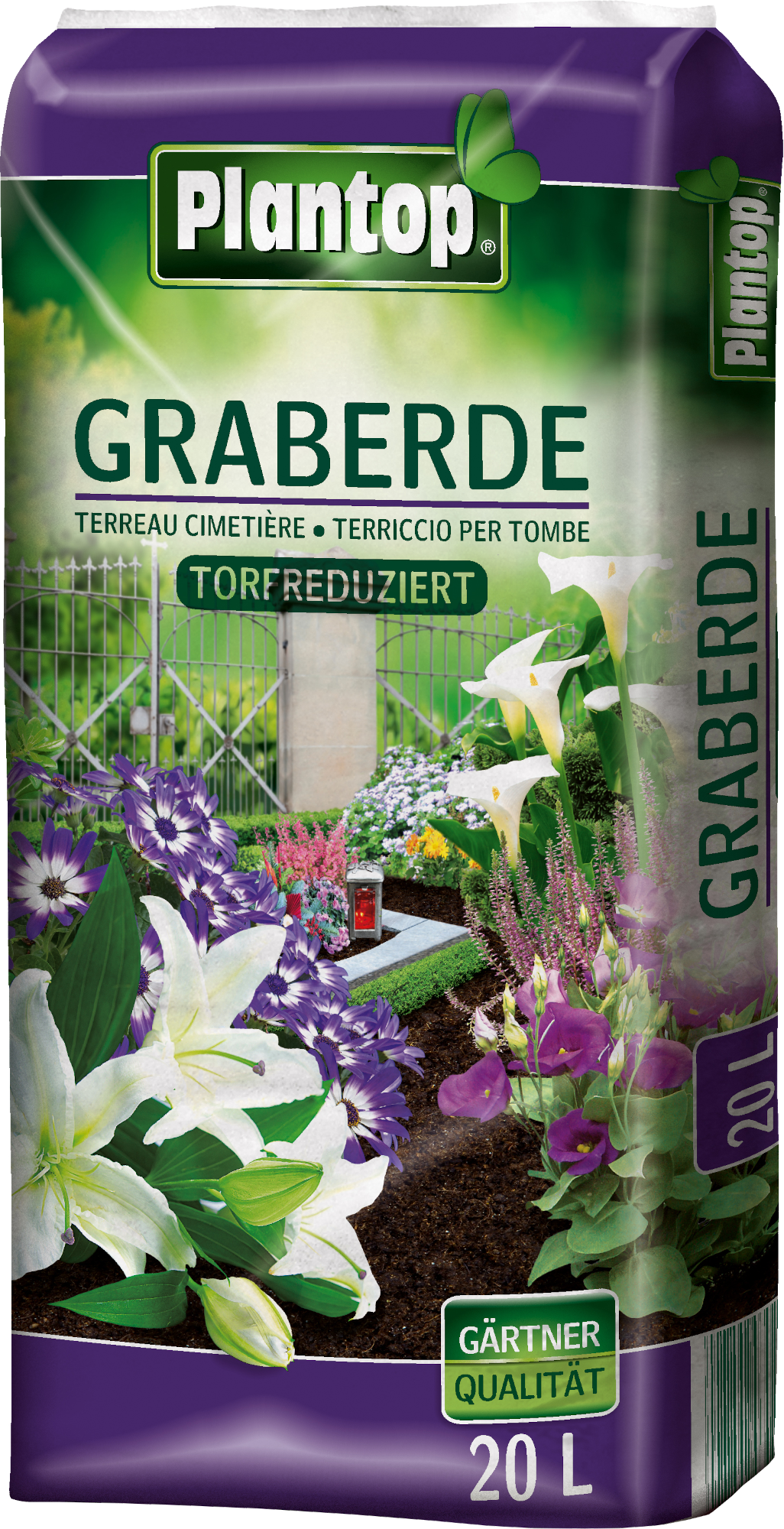 20L PLANTOP Graberde torfreduziert