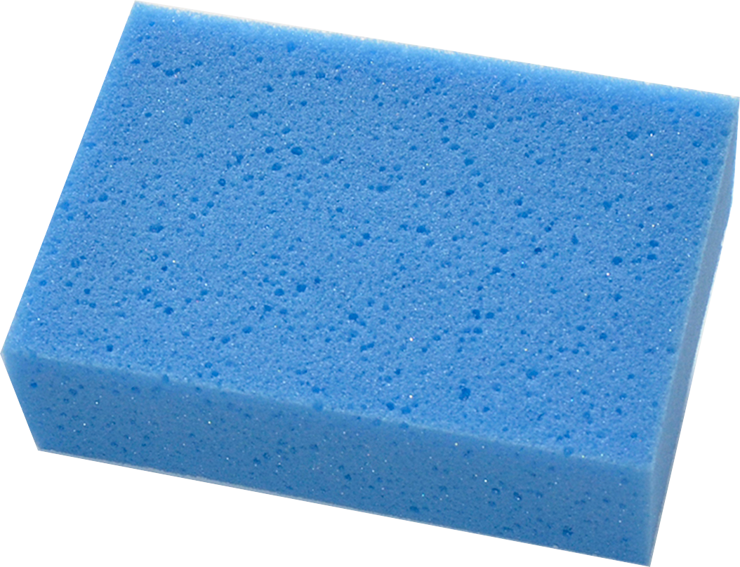 Fliesenschwamm blau 16x11x5cm