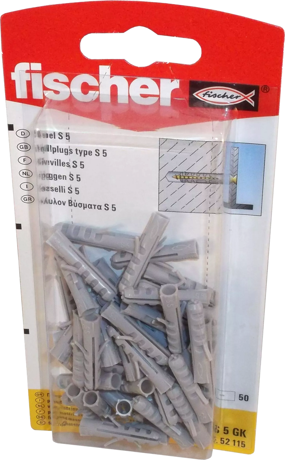Spreizdübel S 5 GK