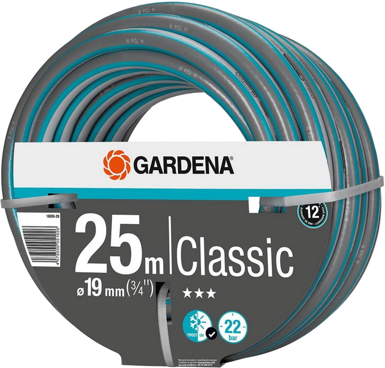 25m GARDENA Classic Schlauch 19 mm (3/4")
