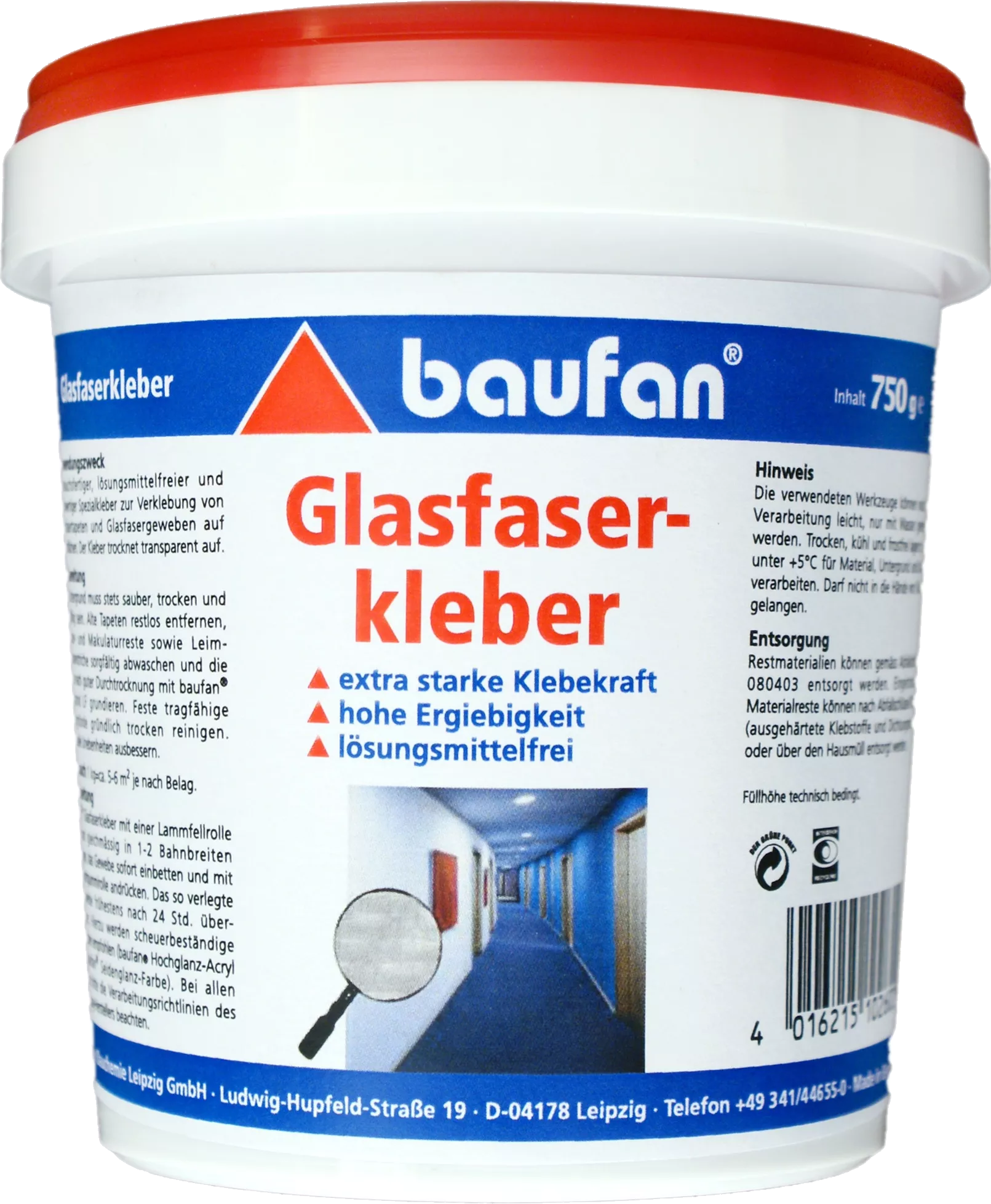 750g Baufan Glasfaserkleber
