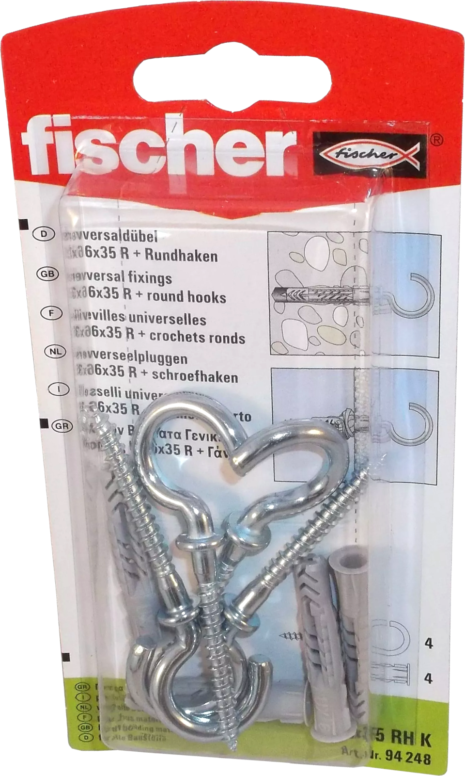 Universaldübel UX 6x35 RH K