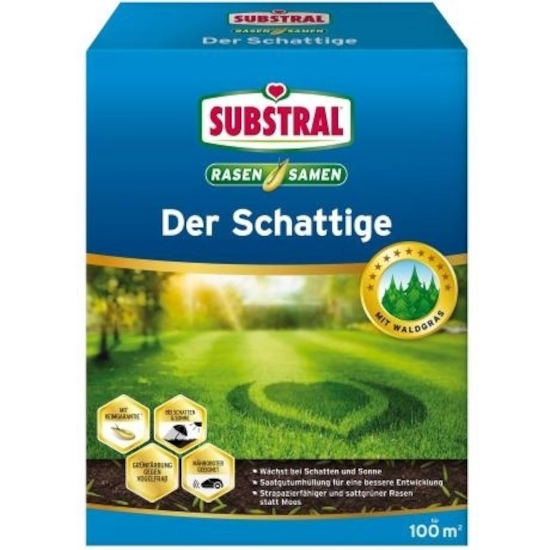 2kg SUBSTRAL Rasensamen Der Schattige