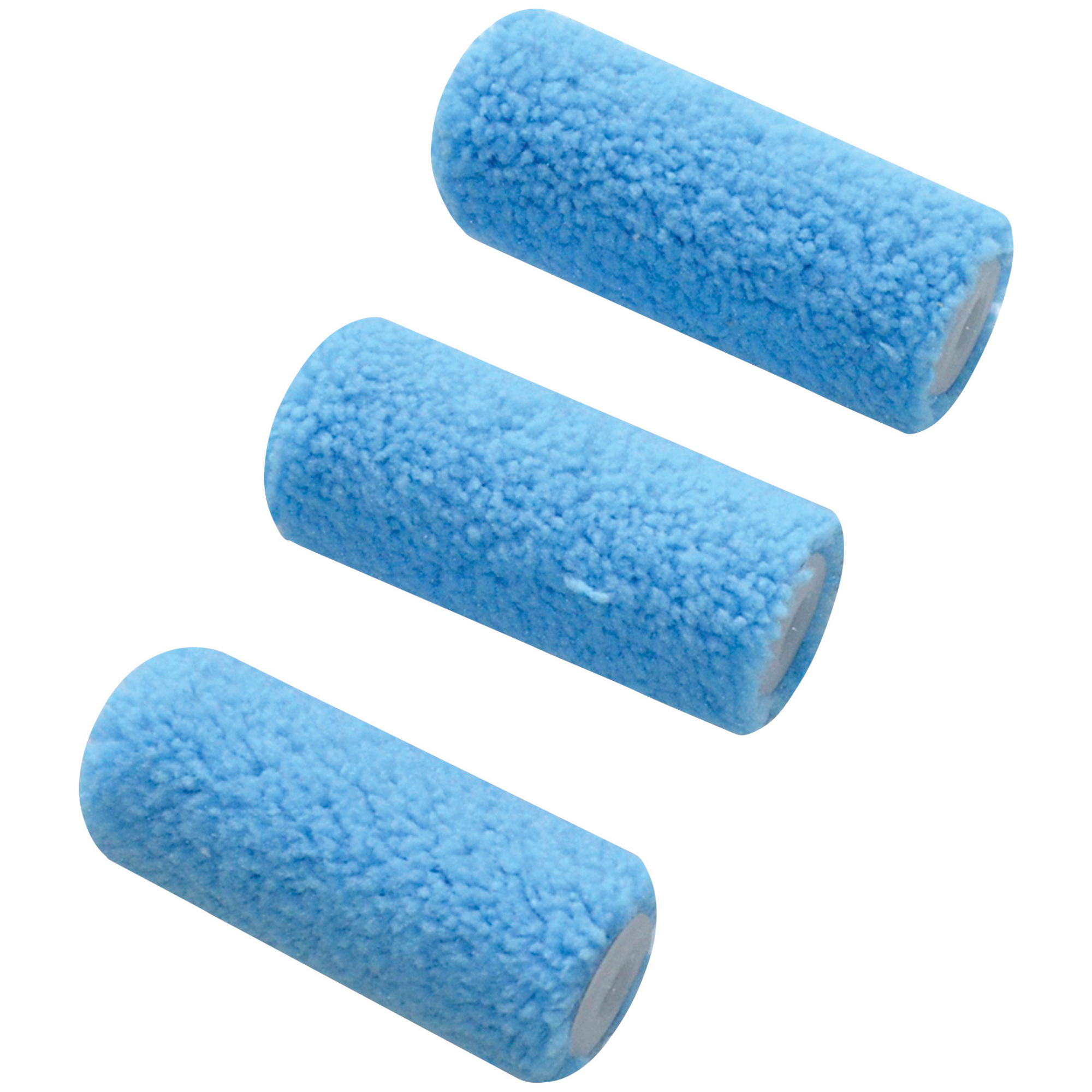 3 Stück Renovo Bluefelt Teflon Ersatzwalzen 6cm