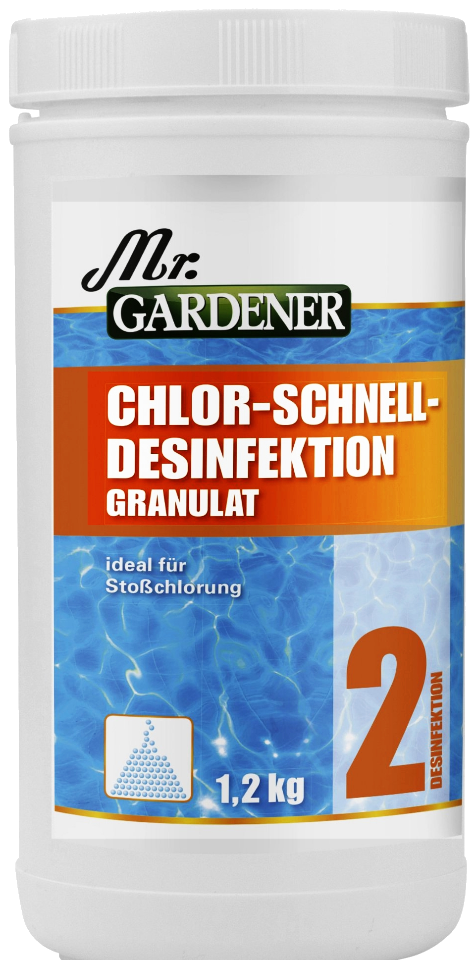1,2 Mr.Gardener Chlor-Schnelldesinfektion