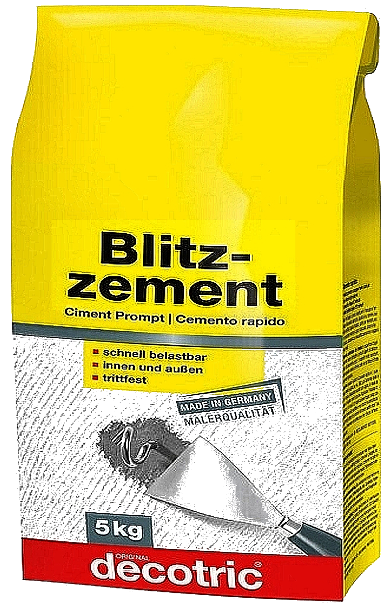 5kg Blitzzement Schnellmontagemörtel