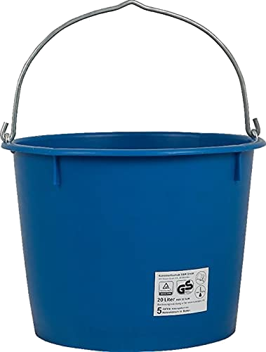 20L Mörteleimer kranbar Blau TÜV-GS geprüft