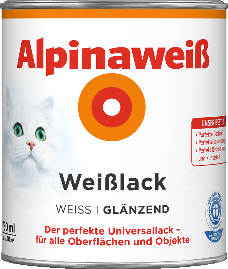 2L ALPINA Weißlack glänzend