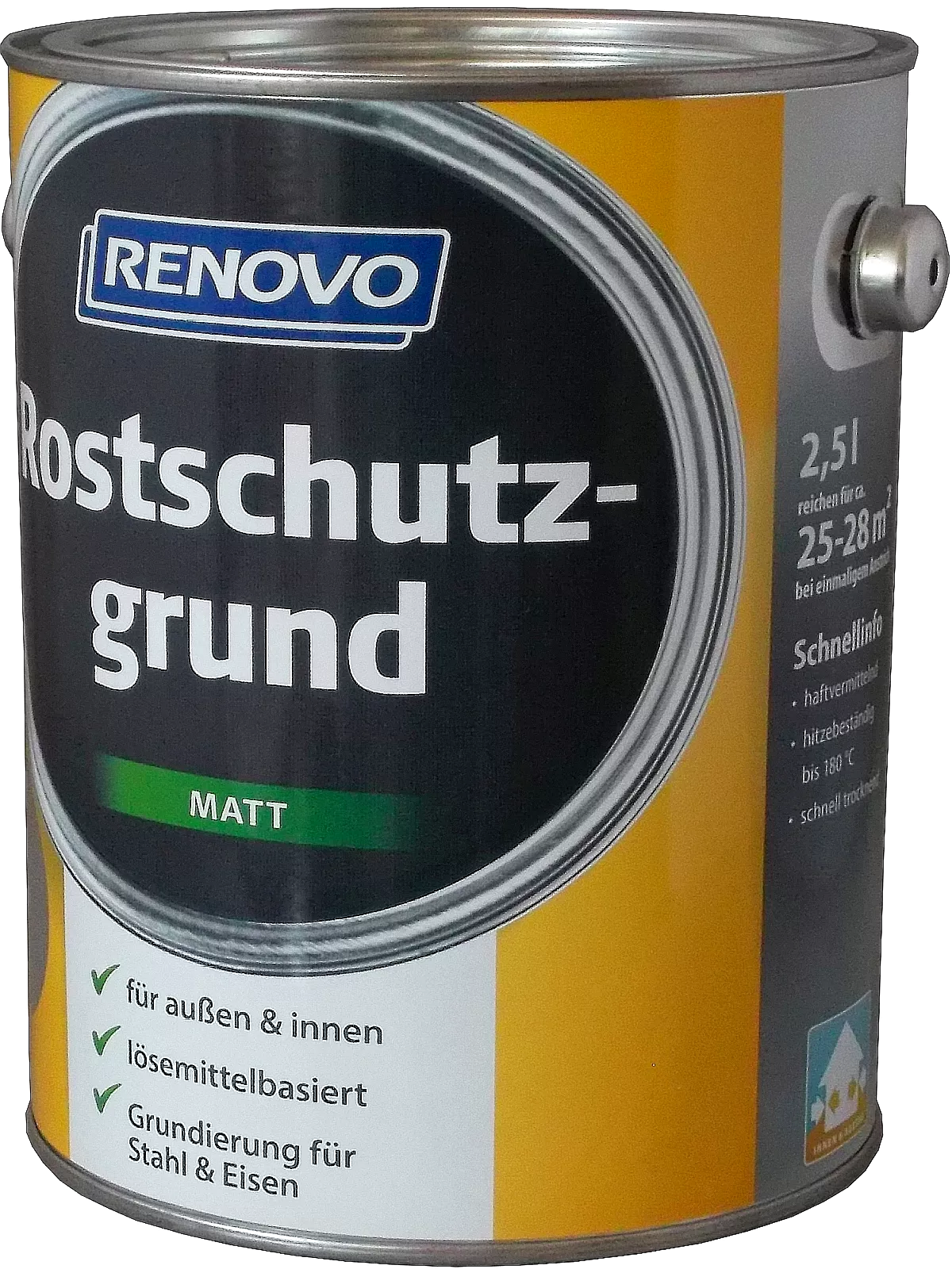 2,5L Renovo Rostschutzgrund Nr.7106 grau