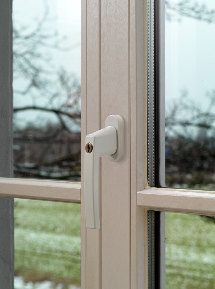 ABUS Abschließbarer Fenstergriff FG210 silber