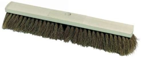 Saalbesen Poly-Kokos Sattelholz m. Stielloch 40 cm
