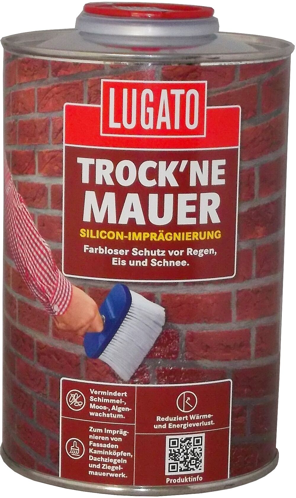 1L Lugato Trockne Mauer Silicon Imprägnierung