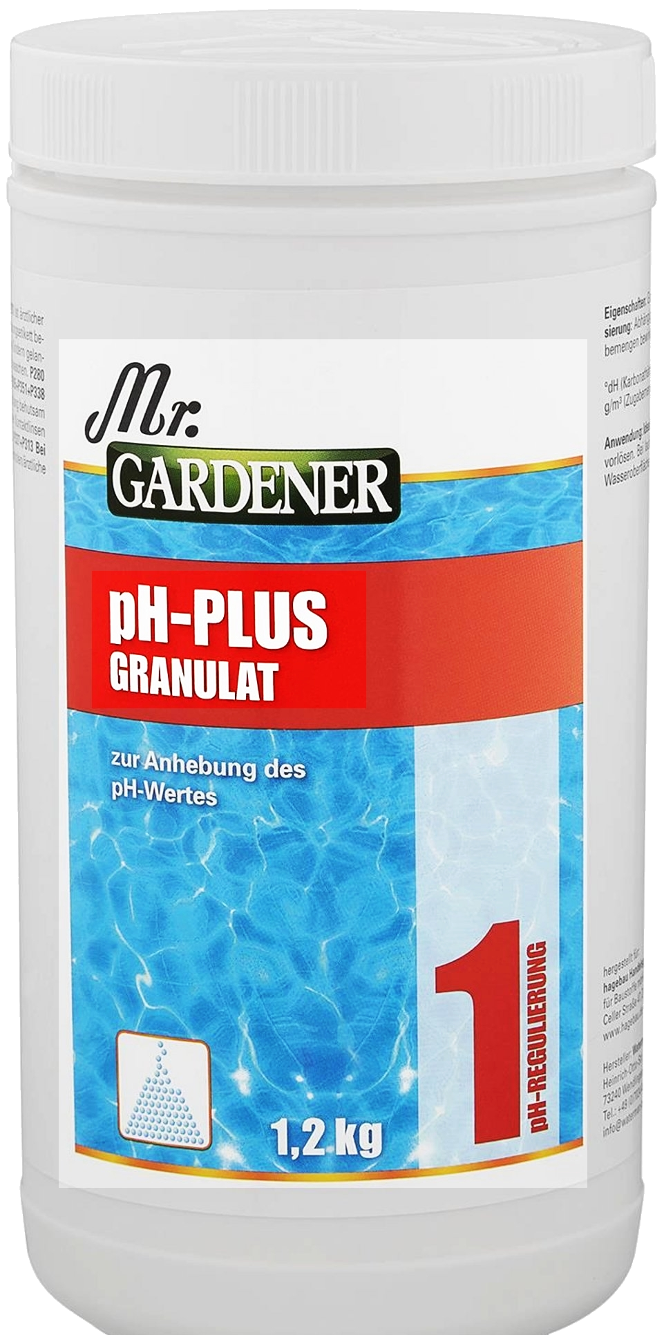1,2 Mr.Gardener PH-Wert Anheber PH+