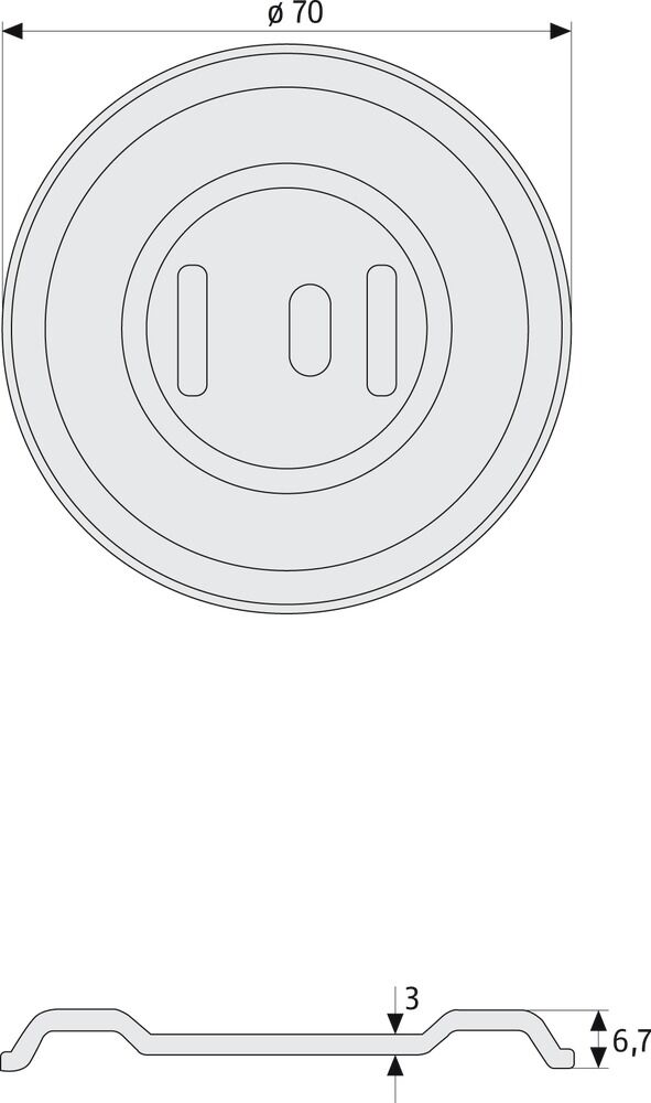 ABUS Gitterrostsicherung GS20