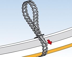 20 Stück FISCHER KableFix R schwarz