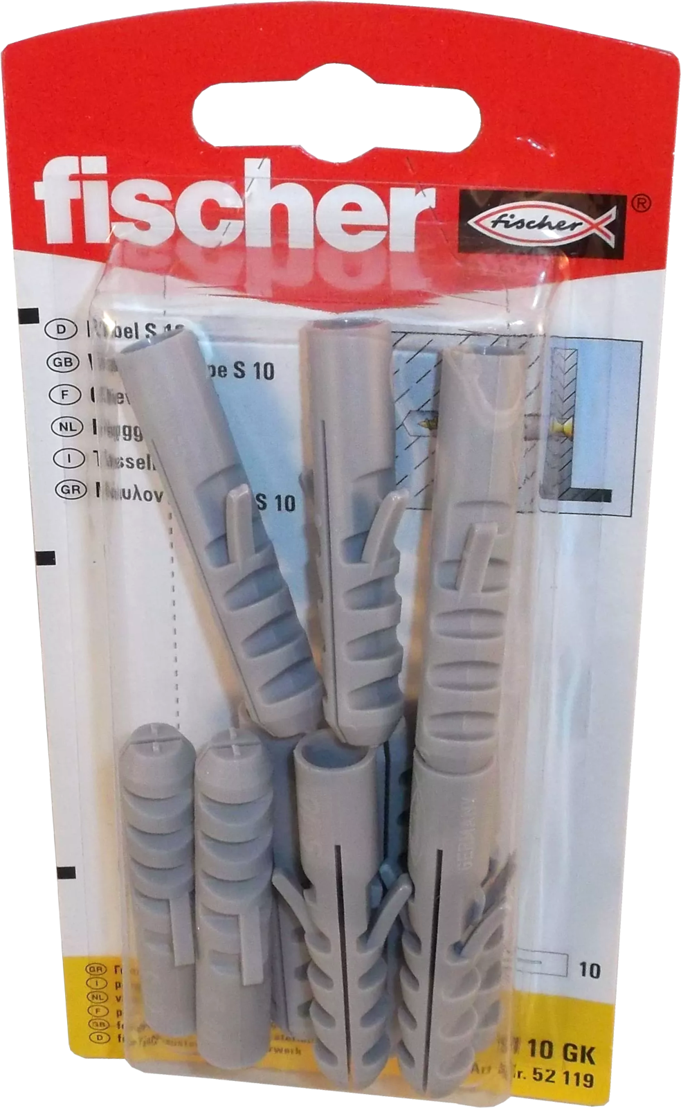 Spreizdübel S 10 GK