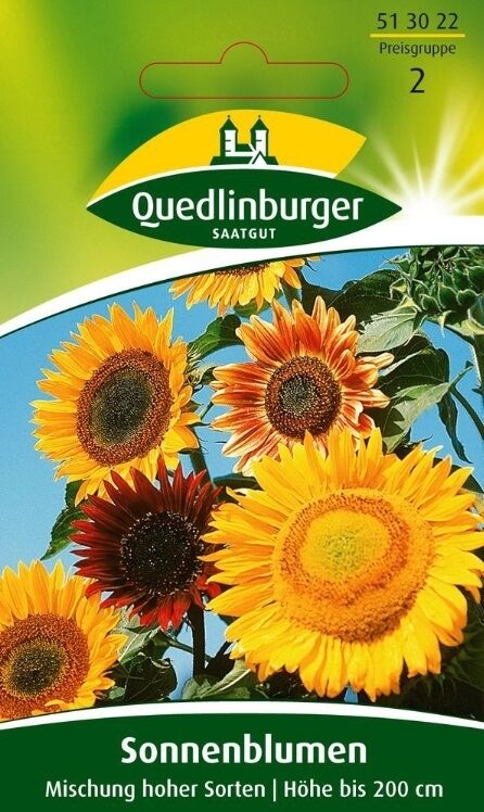 Sonnenblumen Mischung hoher Sorten