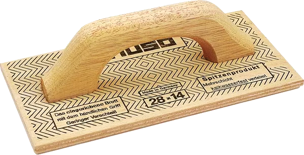 TRIUSO Mehrschicht-Holz-Reibebrett 14x28cm