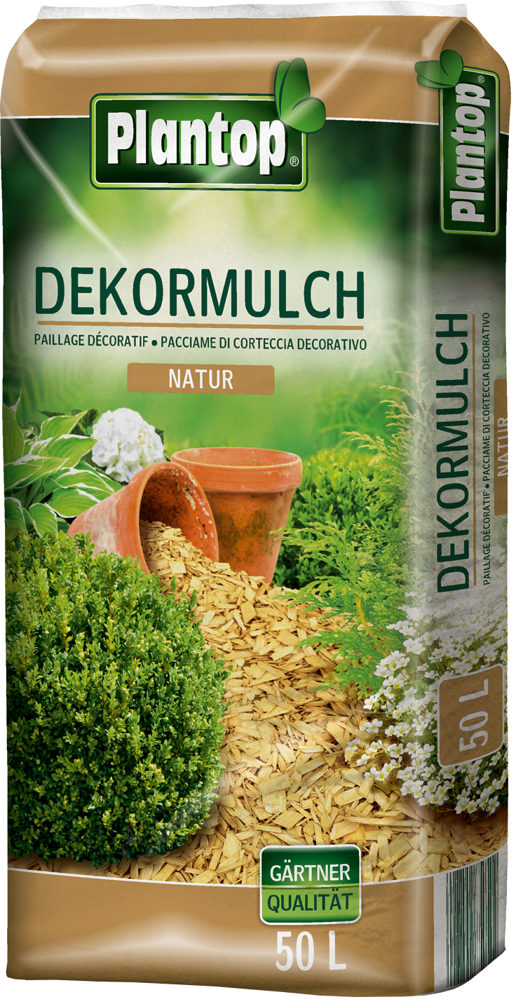50L PLANTOP Dekor-Mulch *natur*