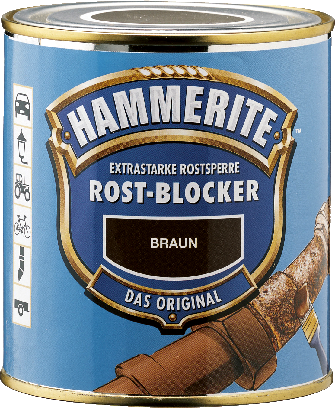 250ml Hammerite Rostblocker braun