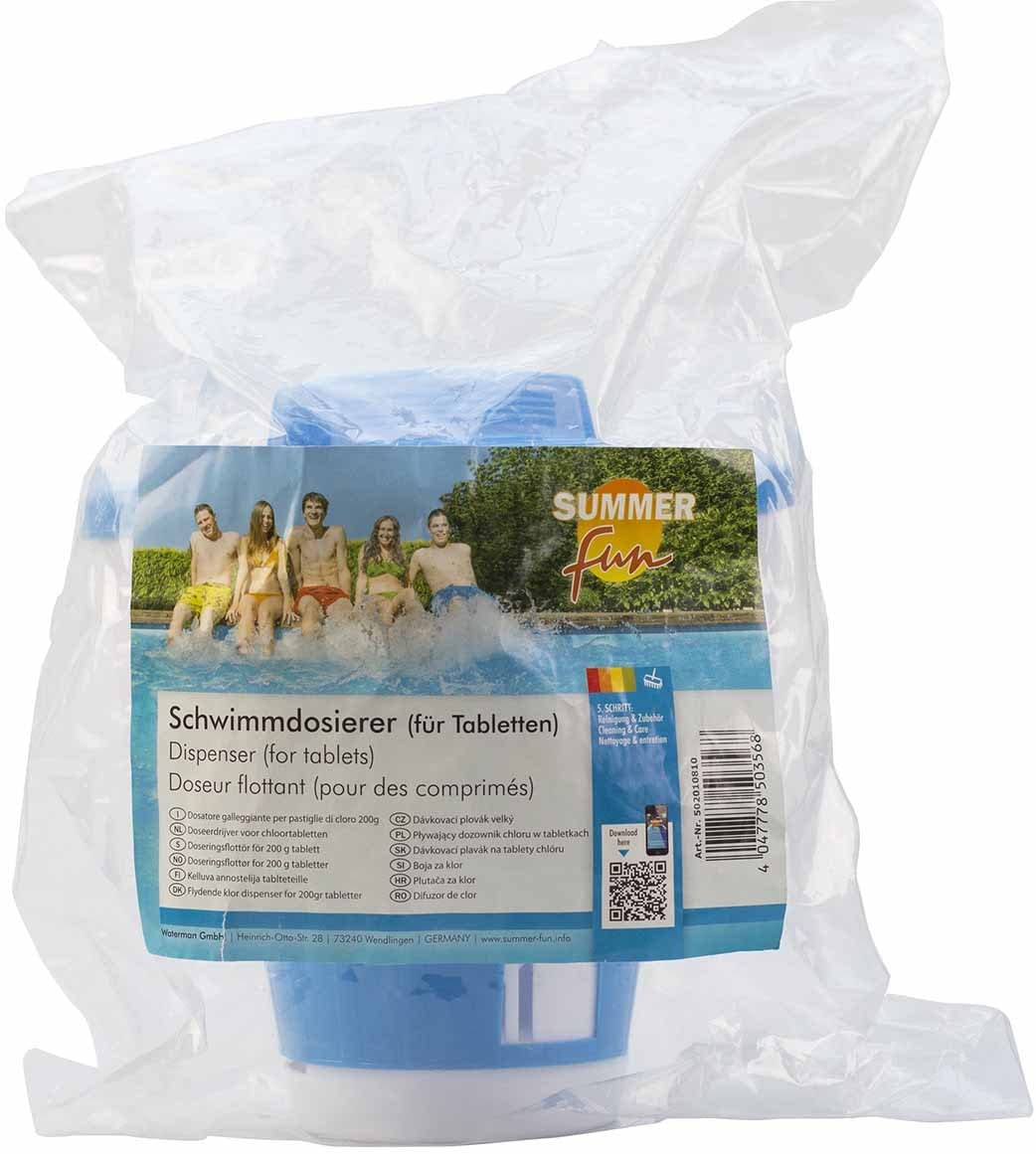 Summer Fun Schwimmdosierer für Wasserpflegemittel
