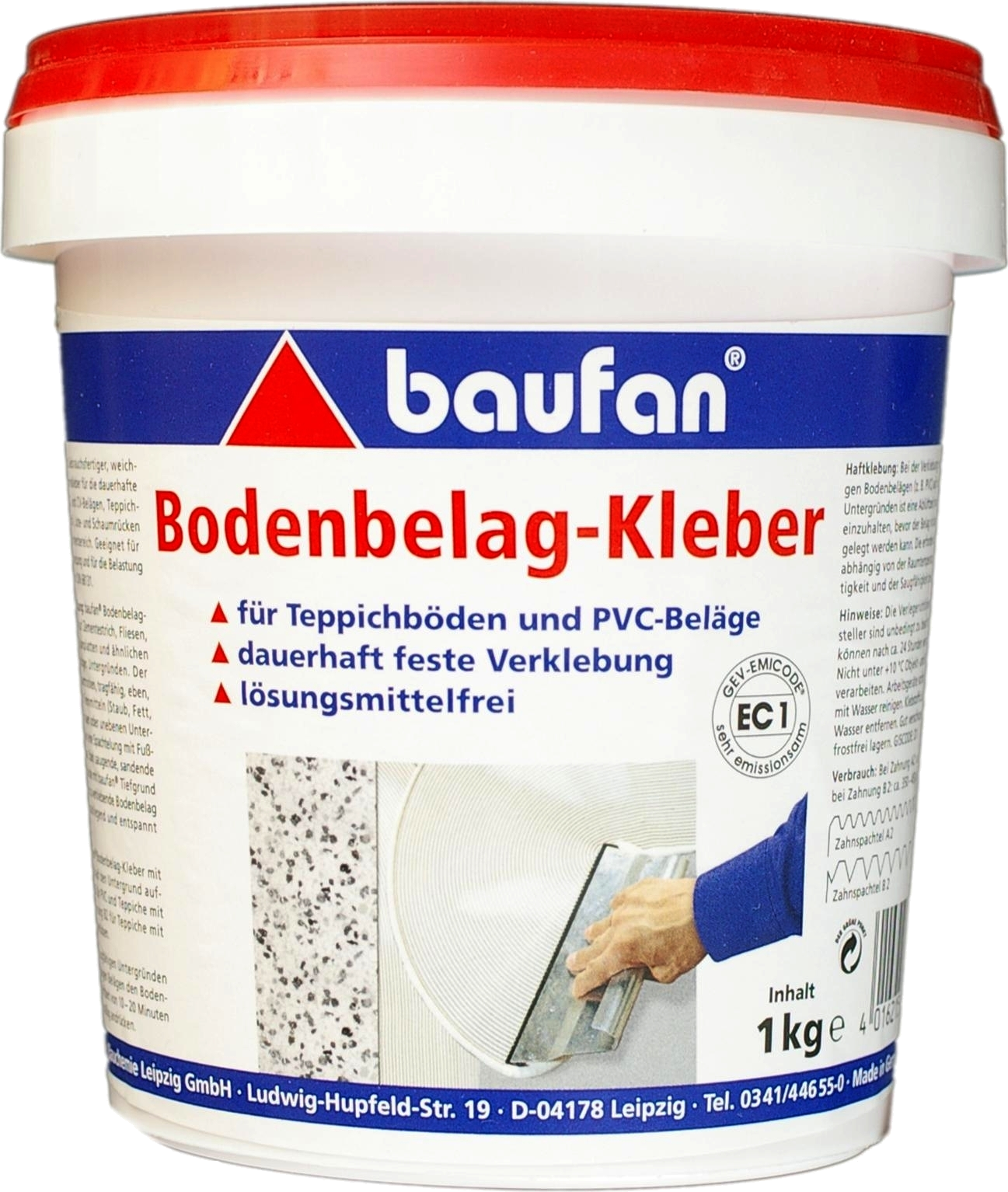 1kg BAUFAN Bodenbelagkleber
