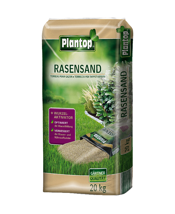 20kg PLANTOP Rasensand mit Wurzelaktivator
