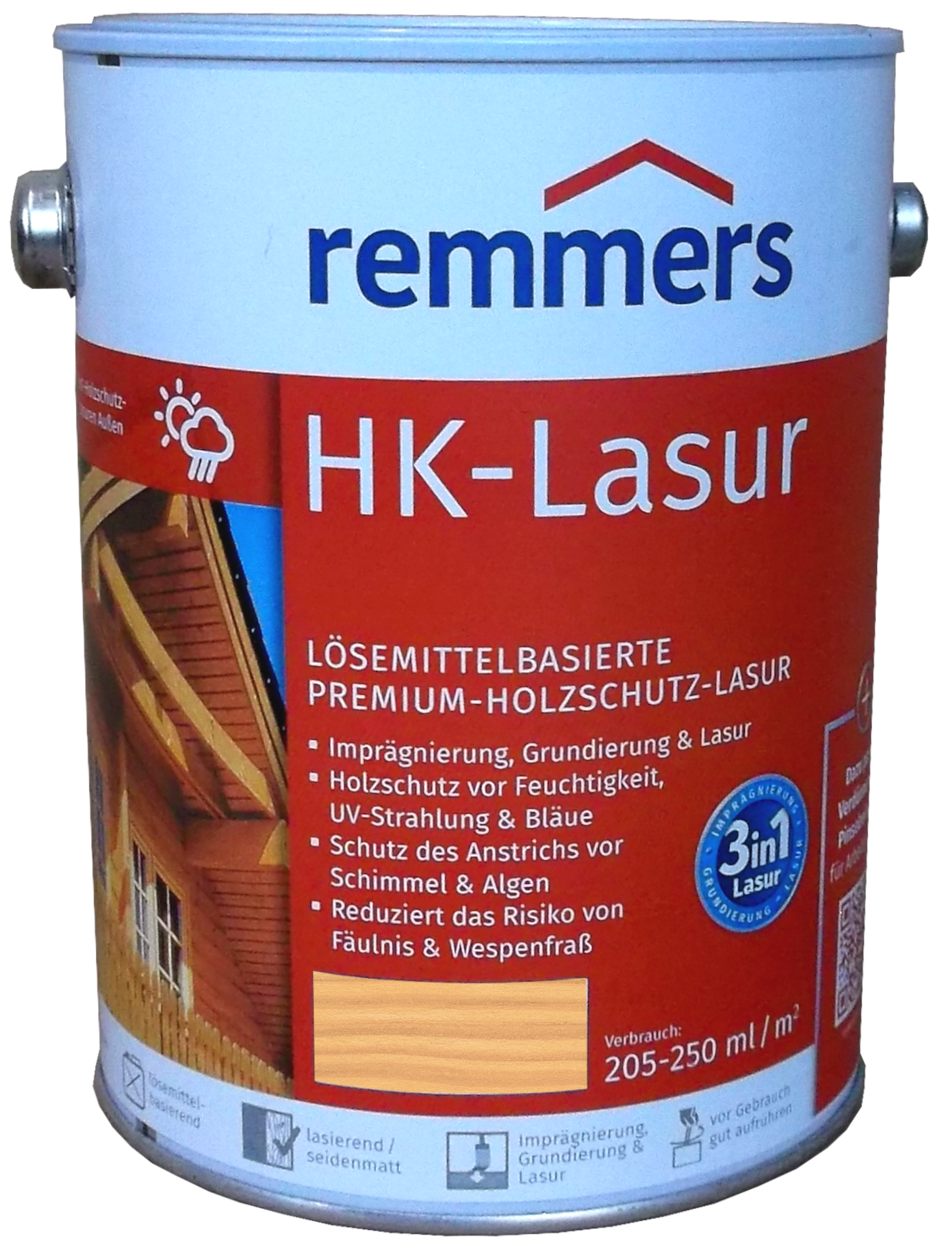 2,5L Remmers HK Lasur Hemlock