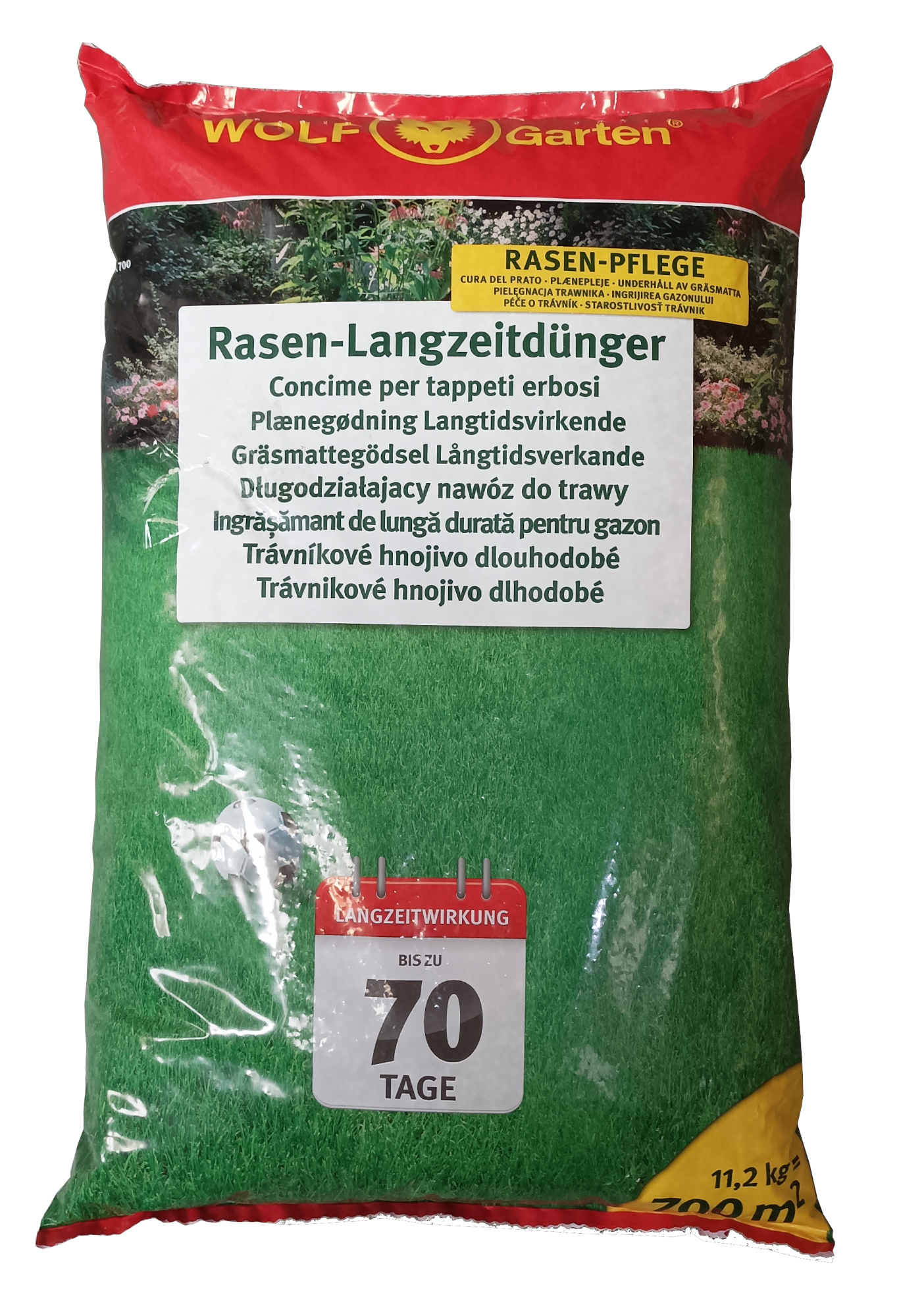 11,2kg Wolf Garten LD 700 A Rasen-Langzeitdünger