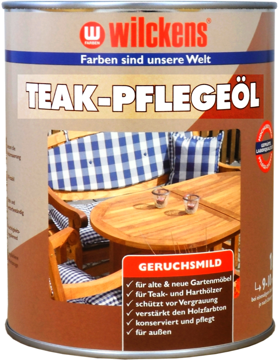 1Liter Wilckens TEAK-Pflegeöl teak
