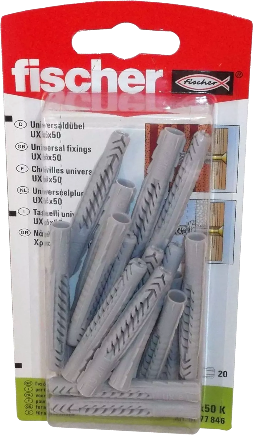 Fischer Universaldübel UX 6X50 K
