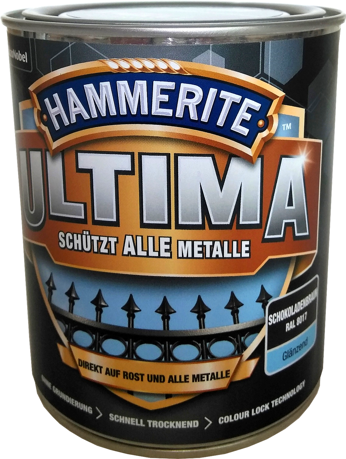 750ml Hammerite ULTIMA MSL glz. Schokoladenbraun