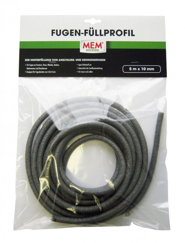 5m MEM Fugen-Füllprofil d=10mm