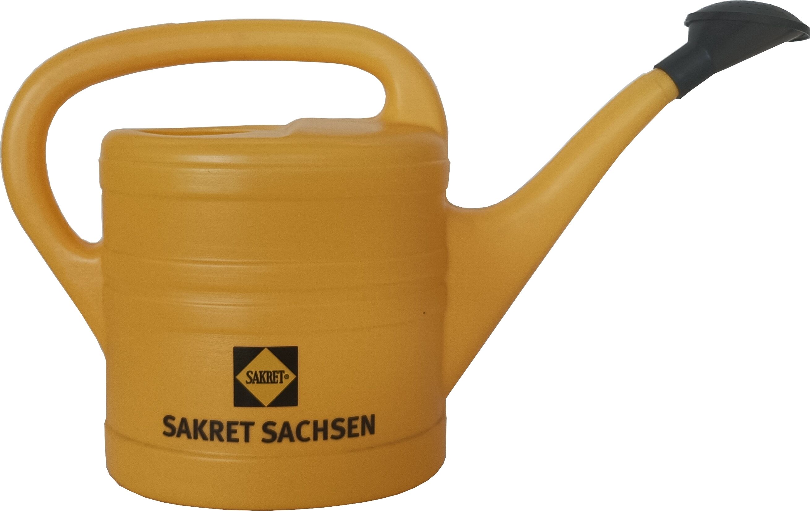 5L Gießkanne gelb mit Aufdruck