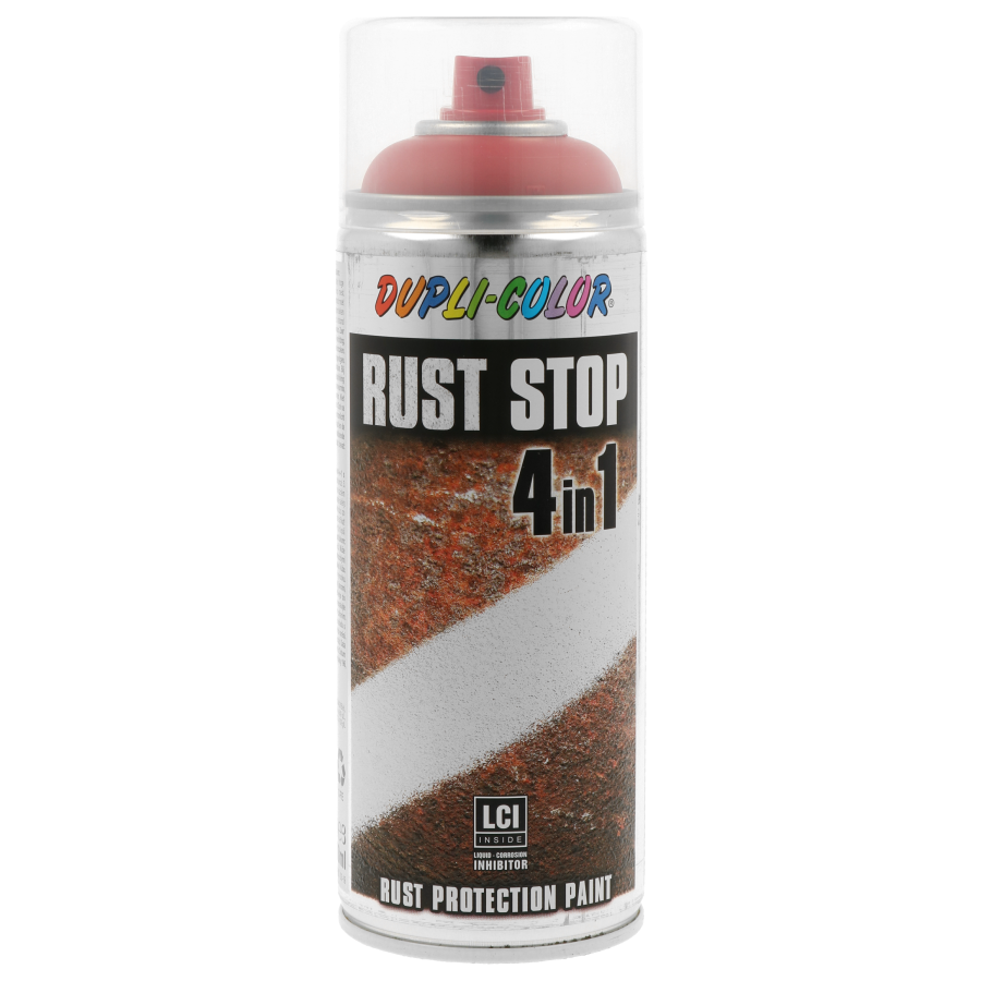 Dupli Color Rust Stop 4 in 1 Seidenmatt 400 ml RAL3002 Karminrot