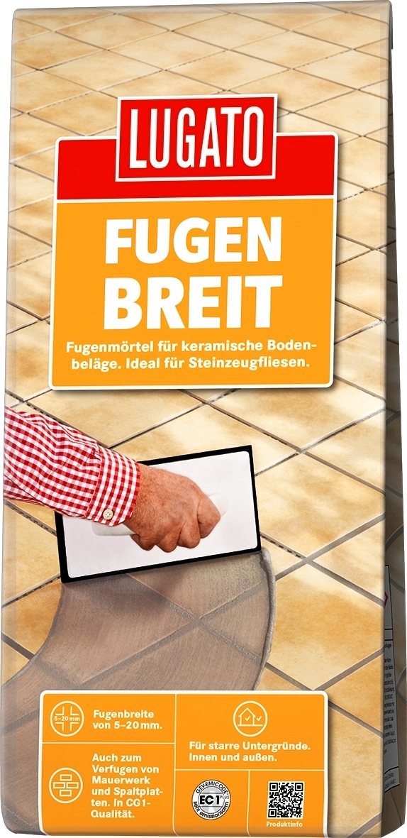 5kg Lugato Fugenbreit grau