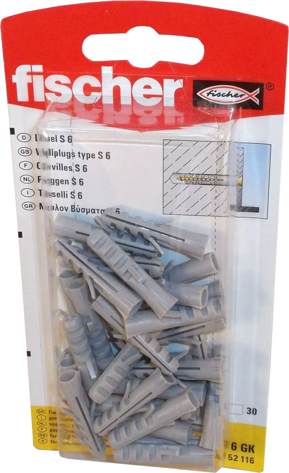 Spreizdübel S 6 GK