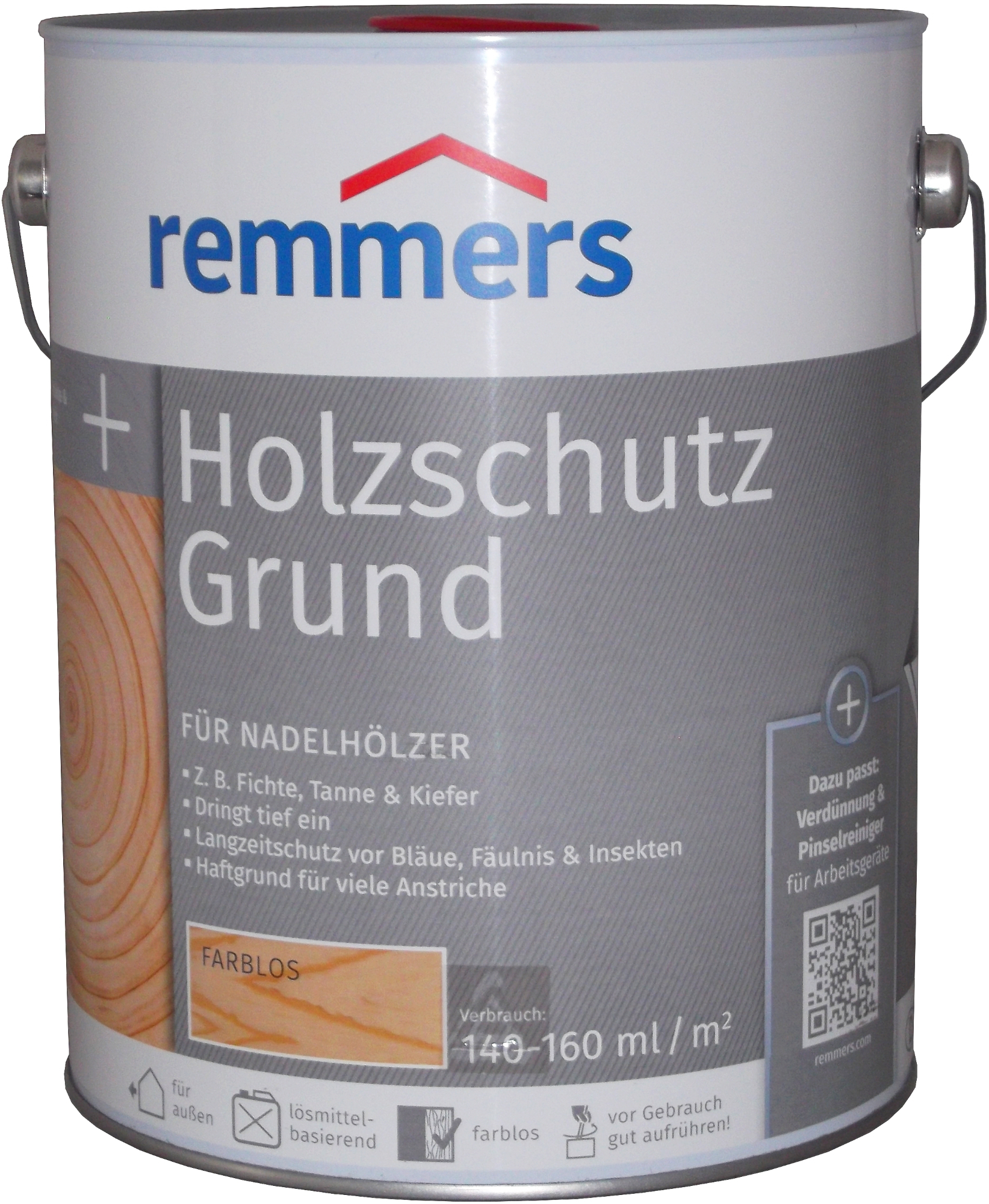 2,5L Remmers Holzschutzgrund farblos