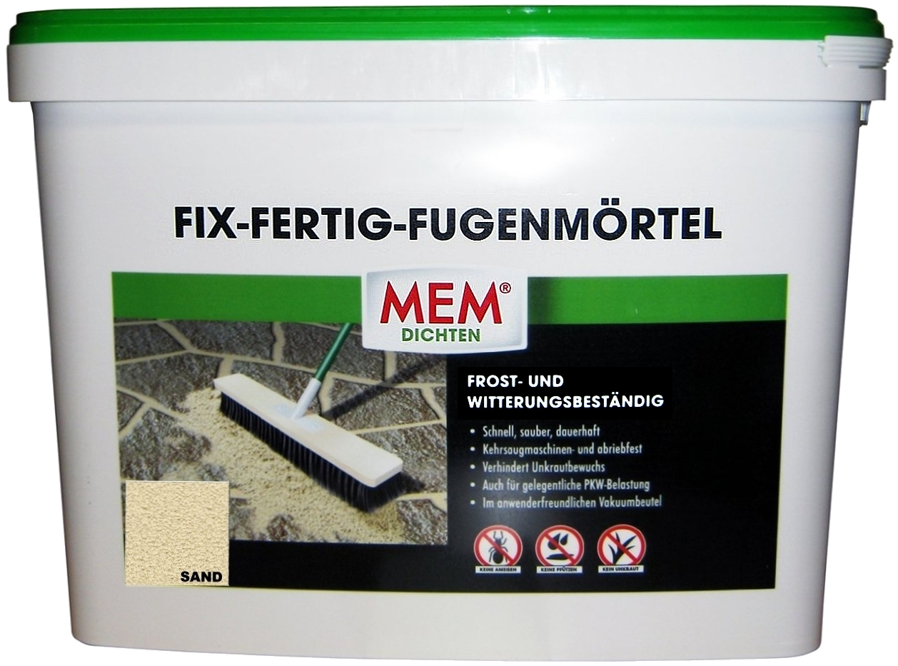 12,5kg MEM Fix-Fertig-Fugenmörtel sand