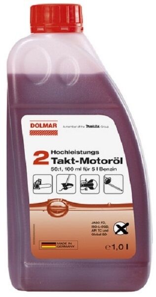 1L Dolmar Mischöl 2-Takt Hochleistungs-Öl bis 50